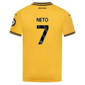 Wolves Pedro Neto #7 Hemmakläder 2024-25 Kortärmad